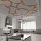 Ekena Millwork 83W x 83H x 14T Large Anderson Decorative Fretwork Wood Ceiling Panels, Cherry CELW83X83X0250ANDCH - alternate 10